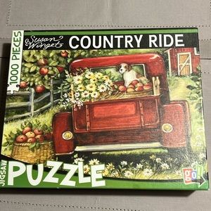 “Country Ride” Go! Susan Winget 1000 piece puzzle
